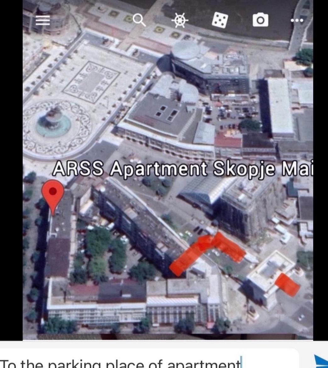 Arss Apartment Skopje Main Square Exterior photo